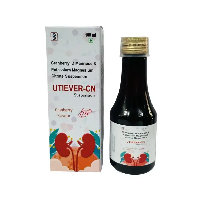 UTIEVER-CN - D Mannose(300.0 Mg) + Potassium Magnesium Citrate(978.0 Mg) + Cranberry(200.0 Mg) CRANBERRY FLAVOUR AND SUGAR FREE