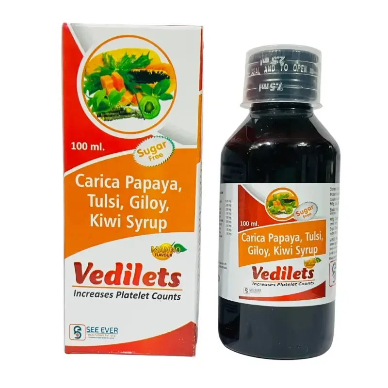 VEDILETS-1 - Ayurvedic Platelets Booster Syp
