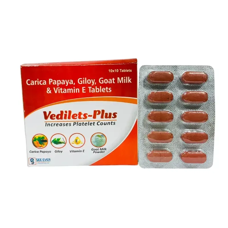 VEDILETS PLUS-2 - Ayurvedic Platelets Booster Tablets