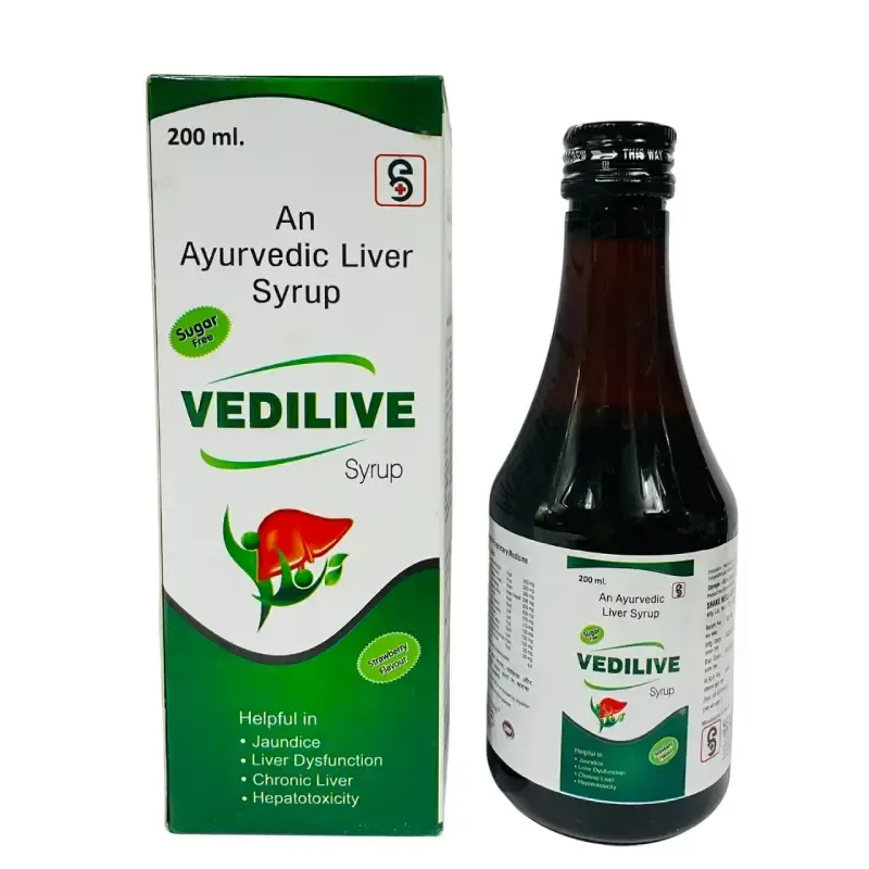 VEDILIVE 200 ML - Ayurvedic Liver Tonic IN 200 ML