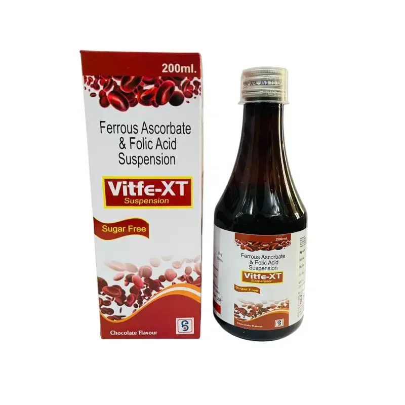 VIRTFE™ - XT - EACH 5 ML CONTAINS : Ferrous Ascorbate 30Mg + Folic Acid 550 Mcg (IN DRUG)