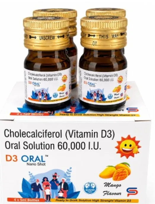 Vitamin D3 Nano Shots - Connect Pharmaceuticals