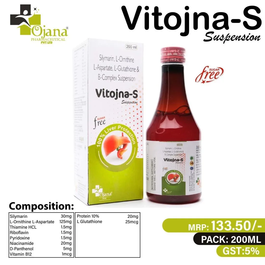 Vitojna-S - SILYMARIN , B Complex & Multivitamins Syrup