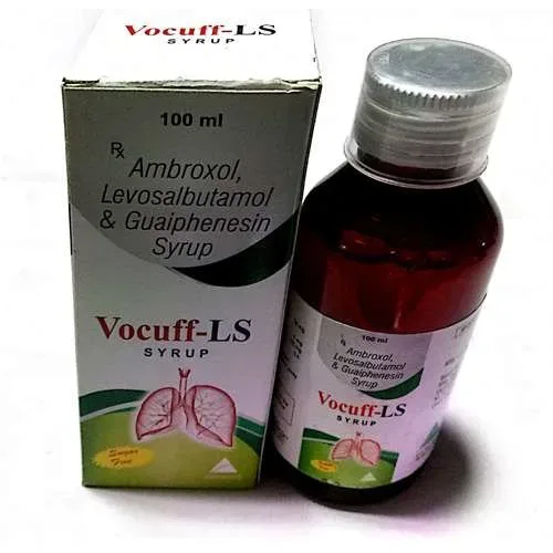 Vocuff-LS - Ambroxol 30mg ,levosalbutamol 1mg ,guaiphenesin syrup