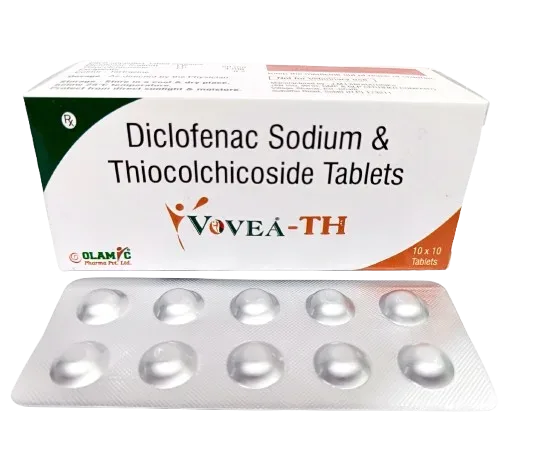 VOVEA -TH - Thiocolchicoside 4mg +Diclofenac Sodium 50mg