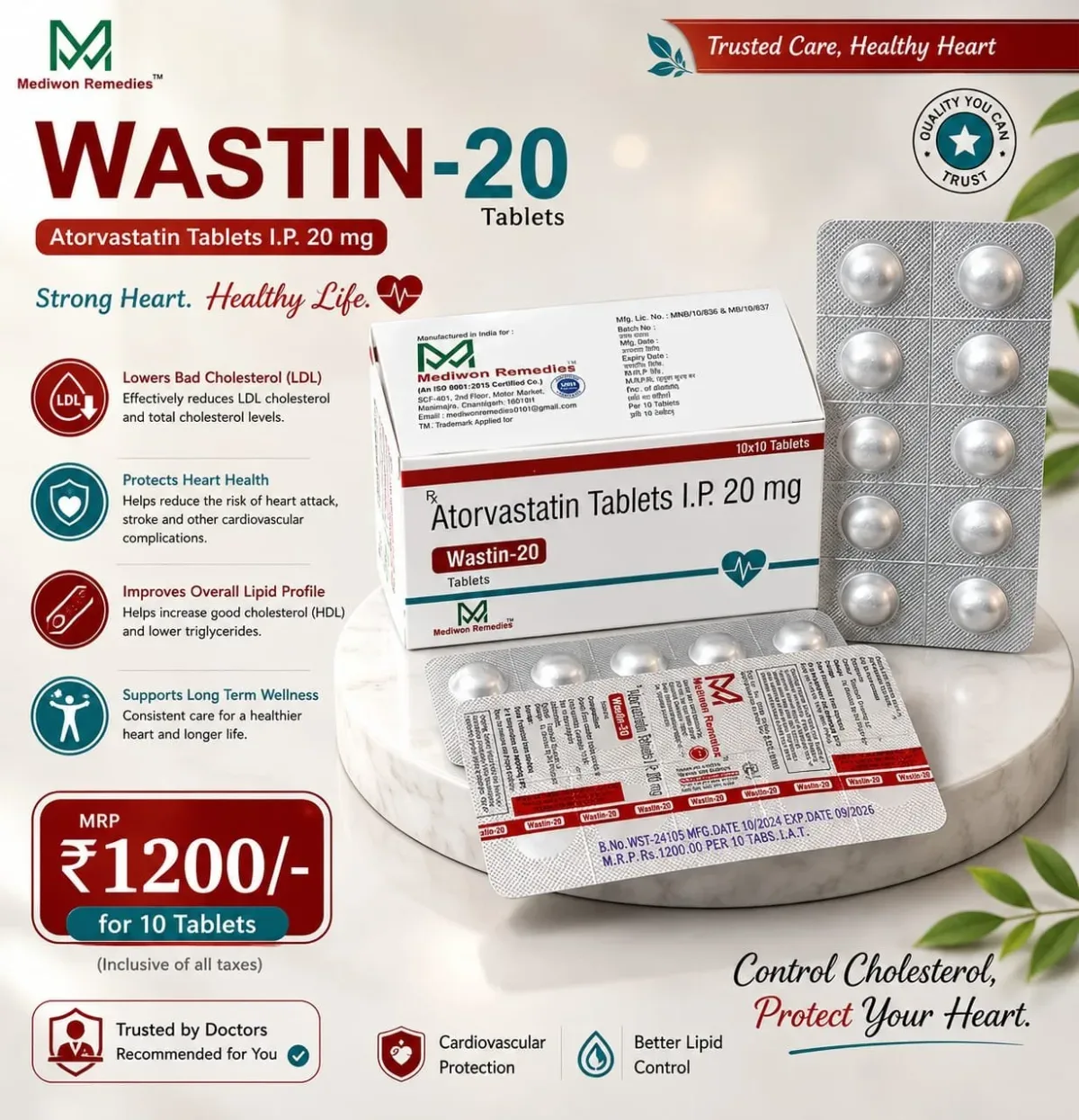 WASTIN-20 Tablets