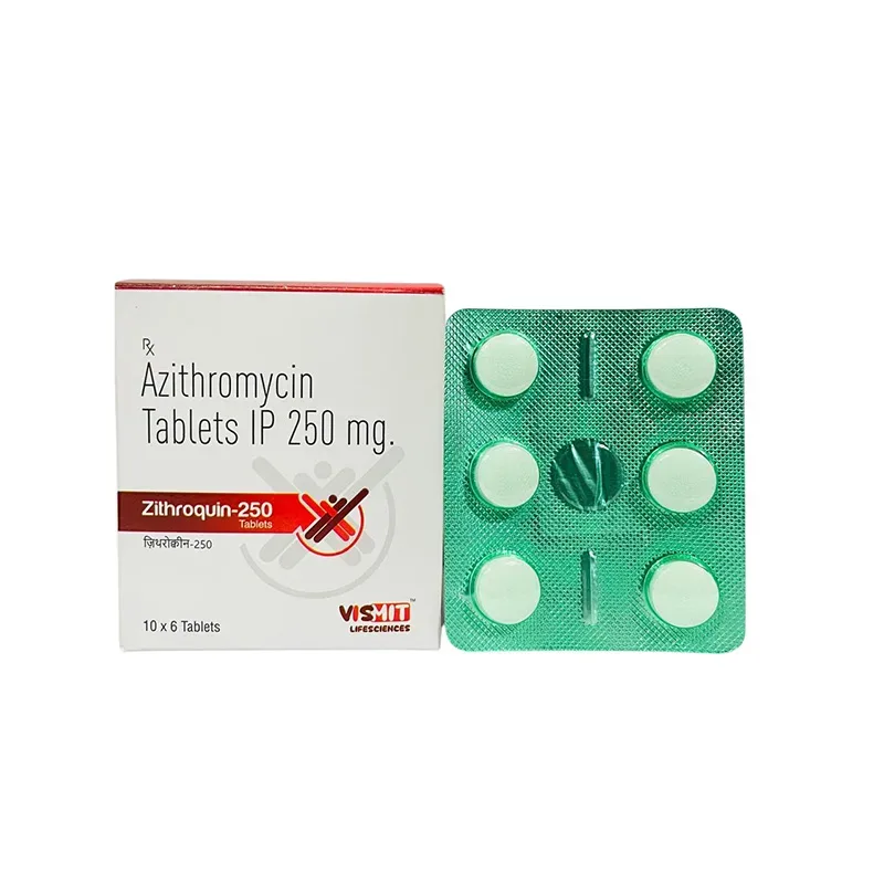 ZITHROQUIN - 250 - Azithromycin 250 Mg